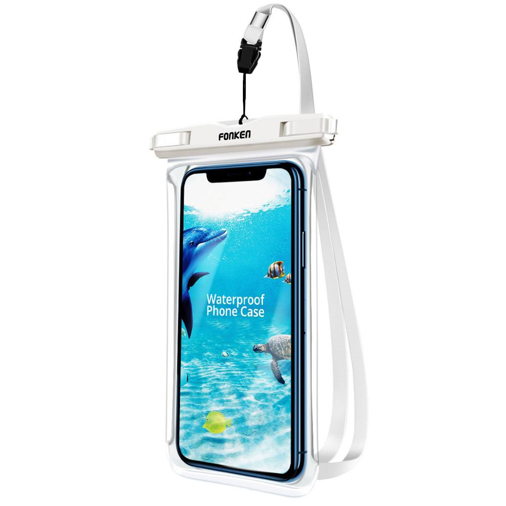 Mobile phone touch screen diving cover waterproof bag