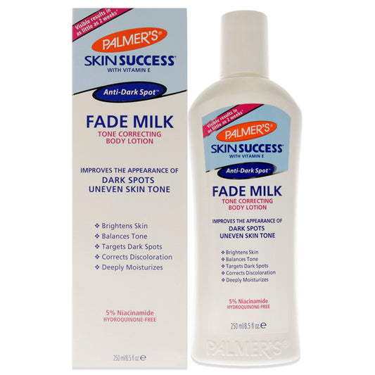 Skin Success Anti-Dark Spot Fade Milk by Palmers for Unisex - 8.5 oz Body Lotion