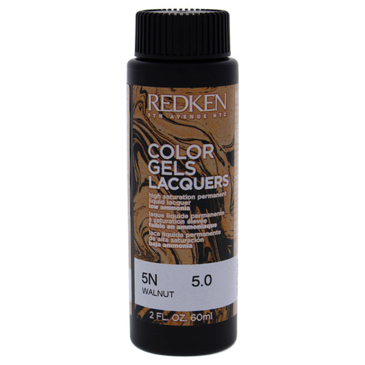 Color Gels Lacquers Haircolor - 5N Walnut by Redken for Unisex - 2 oz Hair Color