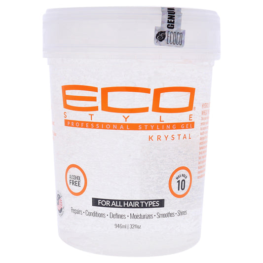 Eco Style Gel - Krystal by Ecoco for Unisex - 32 oz Gel