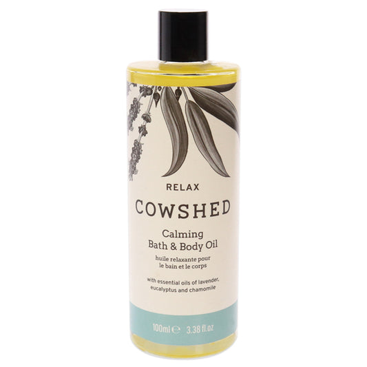 Relax Calming Bath and Body Oil by Cowshed for Unisex - 3.38 oz Body Oil