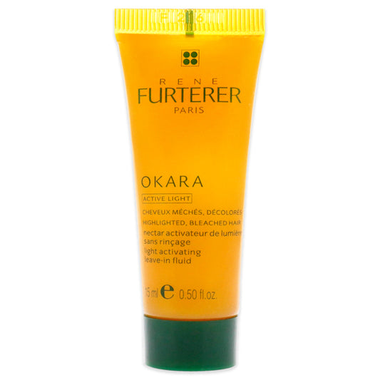 Okara Light Activating Leave-in Fluid by Rene Furterer for Unisex - 0.5 oz Fluid