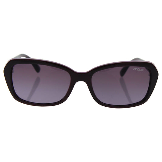 Vogue VO2964SB 2321-8H - Eggplant Violet Opal Pink-Violet Gradient by Vogue for Women - 55-17-135 mm Sunglasses