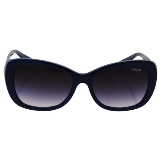 Vogue VO2943SB 2388-36 - Top Dark Blue-Blue Transparent-Pink Gradient Dark Grey by Vogue for Women - 55-17-135 mm Sunglasses