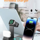 Three-in-one Wireless Charger Mobile Phone Holder