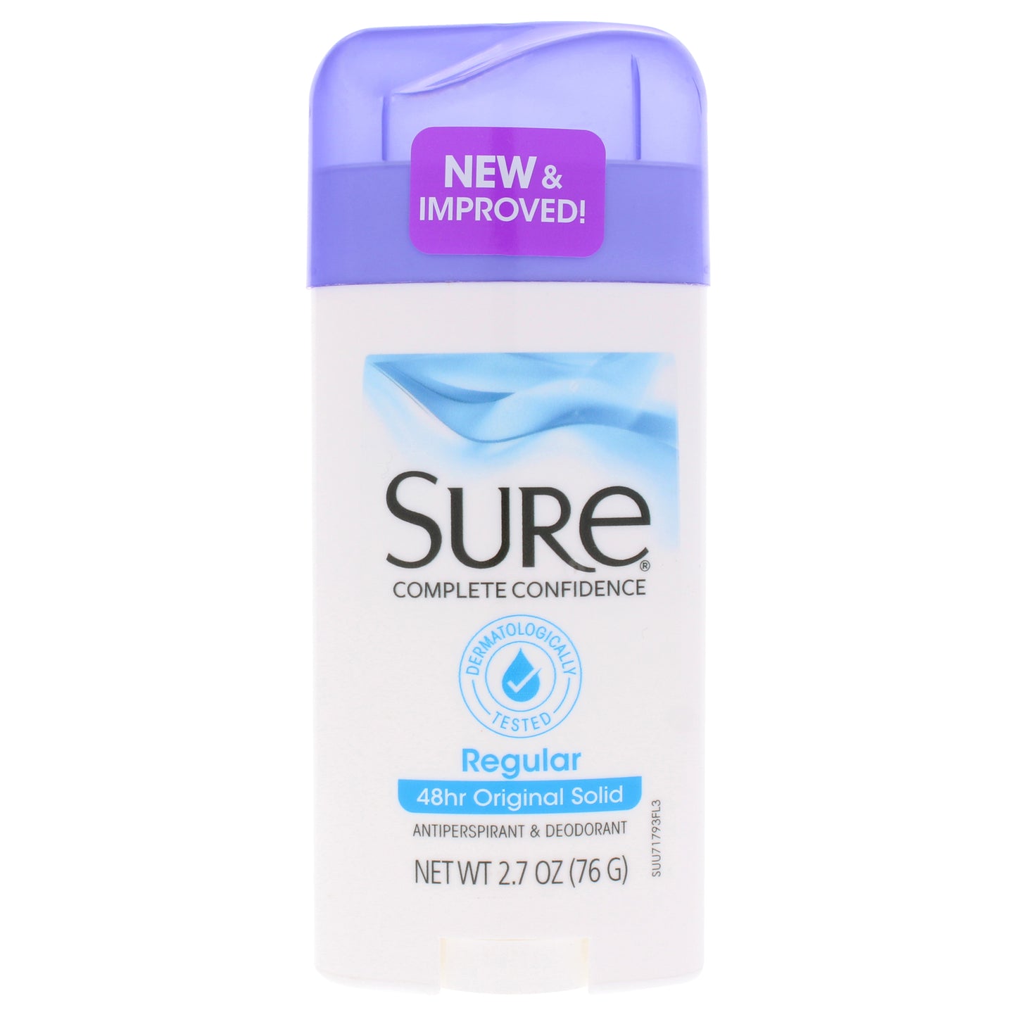 Original Solid Anti-Perspirant Deodorant - Regular by Sure for Unisex - 2.7 oz Deodorant Stick