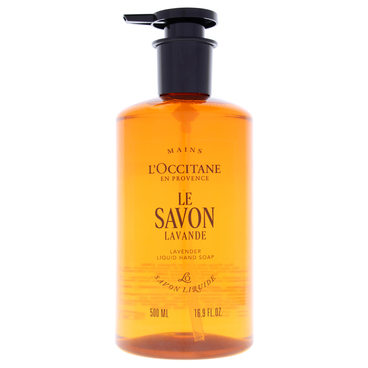 Shea Butter Hands and Body Liquid Soap - Lavender by LOccitane for Women - 16.9 oz Liquid Soap