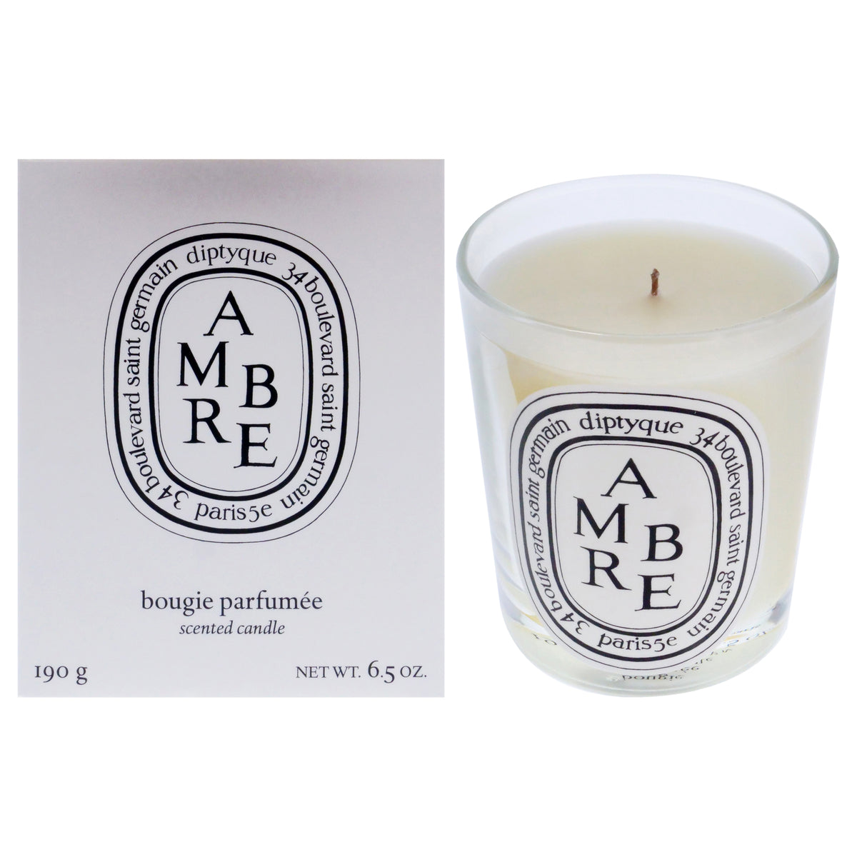 Ambre Scented Candle by Diptyque for Unisex - 6.5 oz Candle