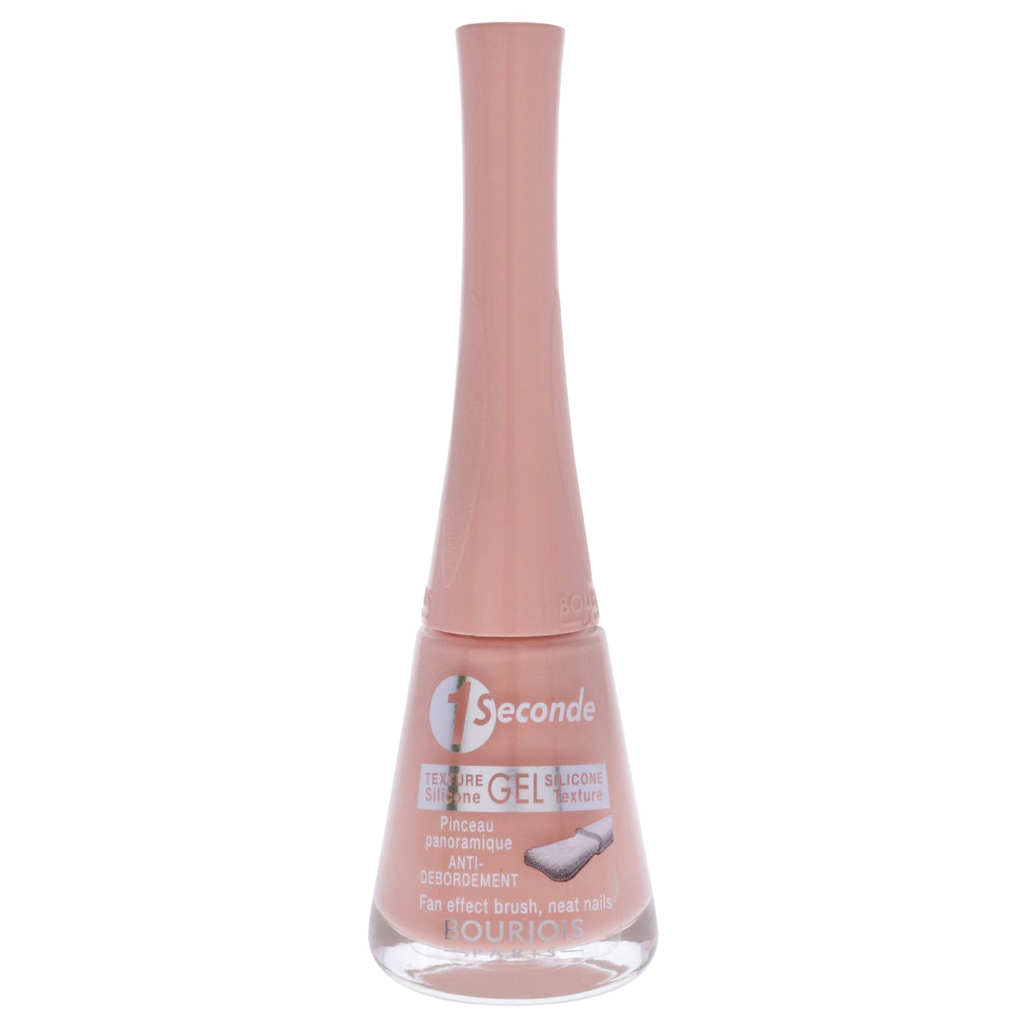1 Seconde - 52 Jamais Saumon Vernis by Bourjois for Women - 0.3 oz Nail Polish