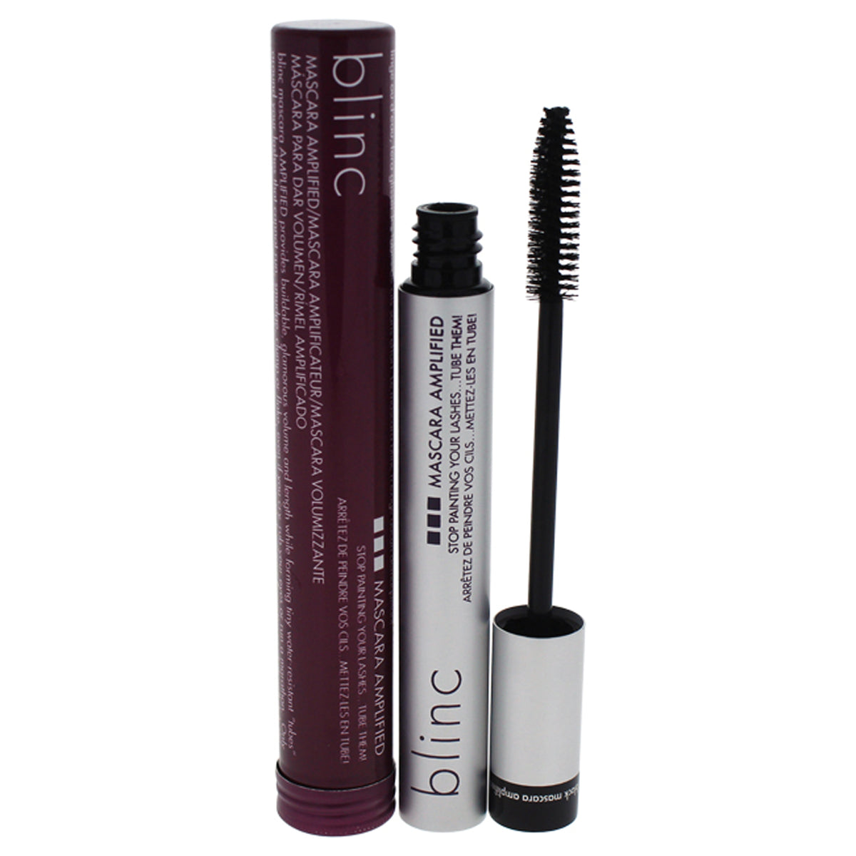 Amplified Tubing Mascara -  Black by Blinc for Women - 0.30 oz Mascara
