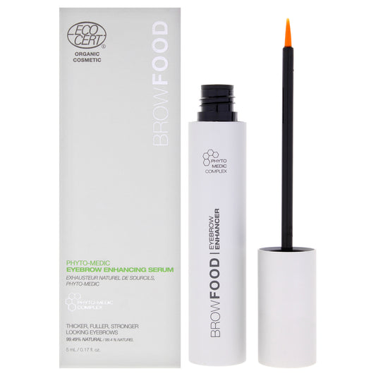 BrowFood Phyto-Medic Eyebrow Enhancer by LashFood for Women - 0.17 oz Serum