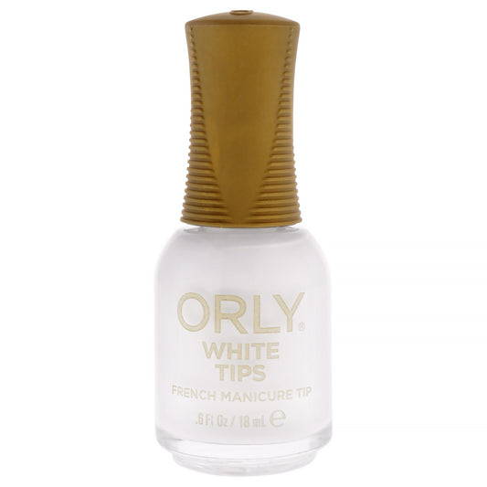 Nail Lacquer - 22001 White Tips by Orly for Women - 0.6 oz Nail Polish