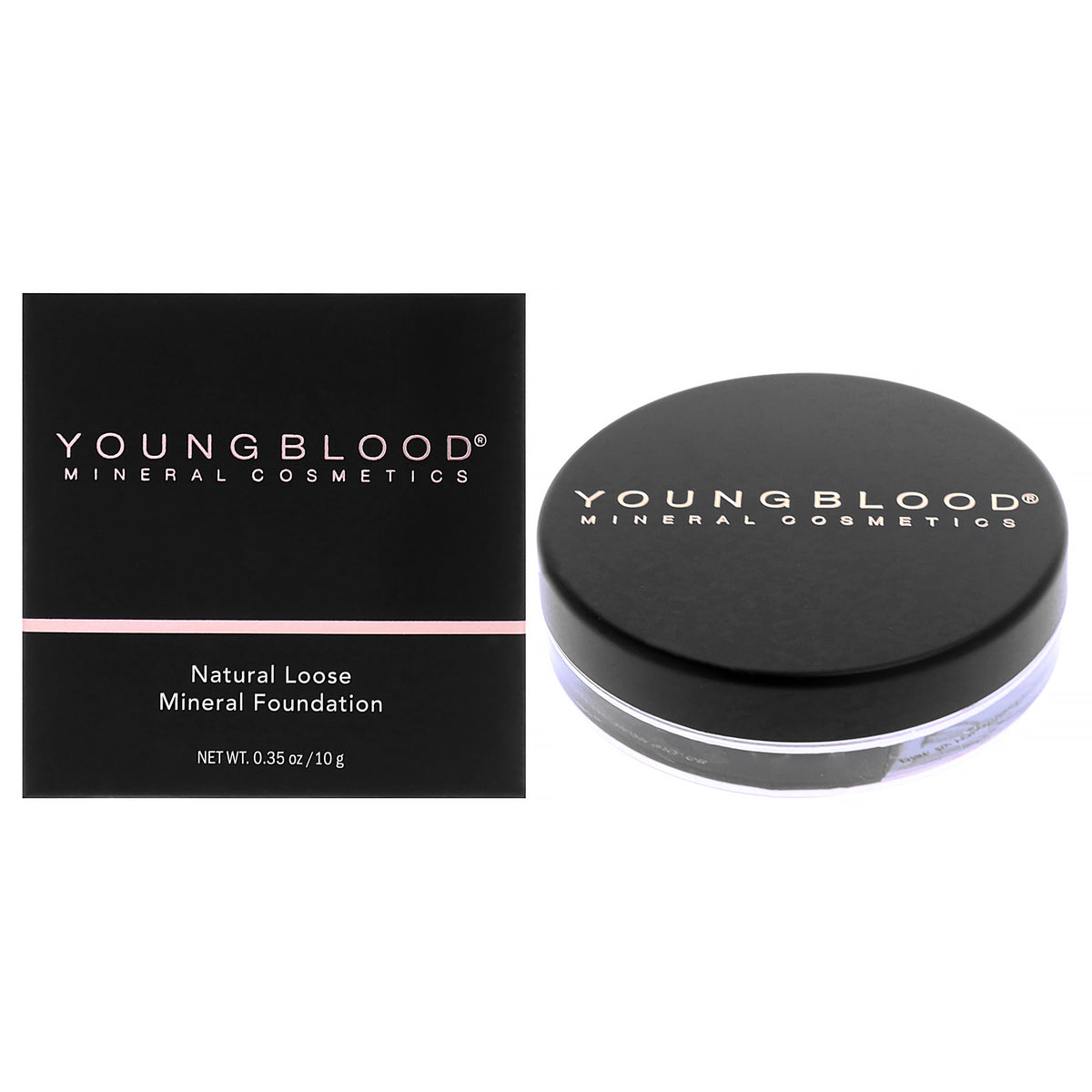 Natural Loose Mineral Foundation - Honey by Youngblood for Women - 0.35 oz Foundation