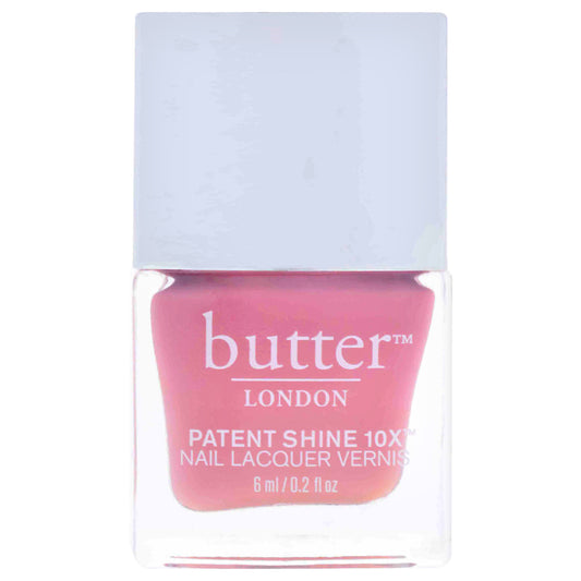 Patent Shine 10X Nail Lacquer - Comming Up Roses by Butter London for Women - 0.2 oz Nail Polish