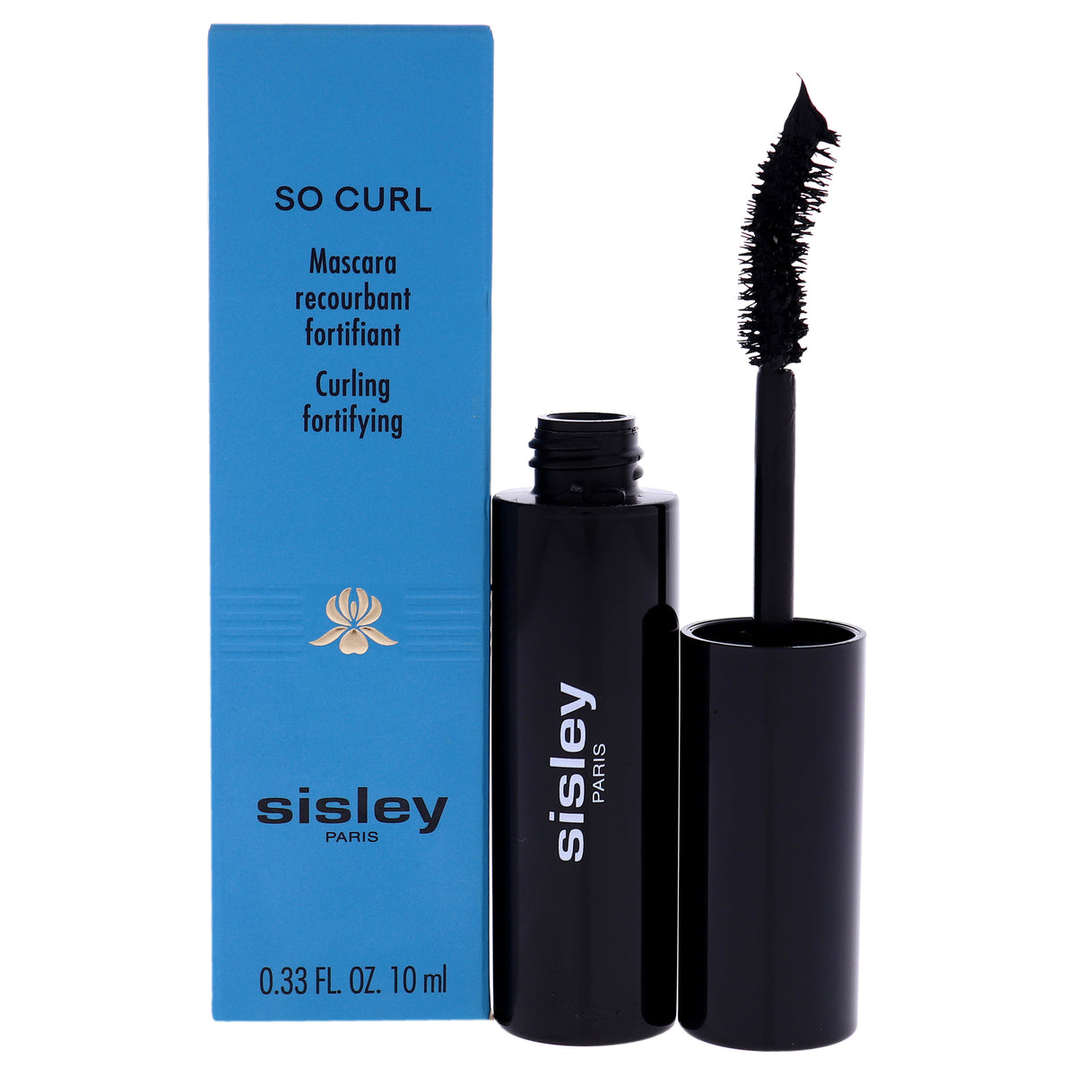 So Curl Curling Fortifying Mascara - 01 Deep Black by Sisley for Women - 0.33 oz Mascara