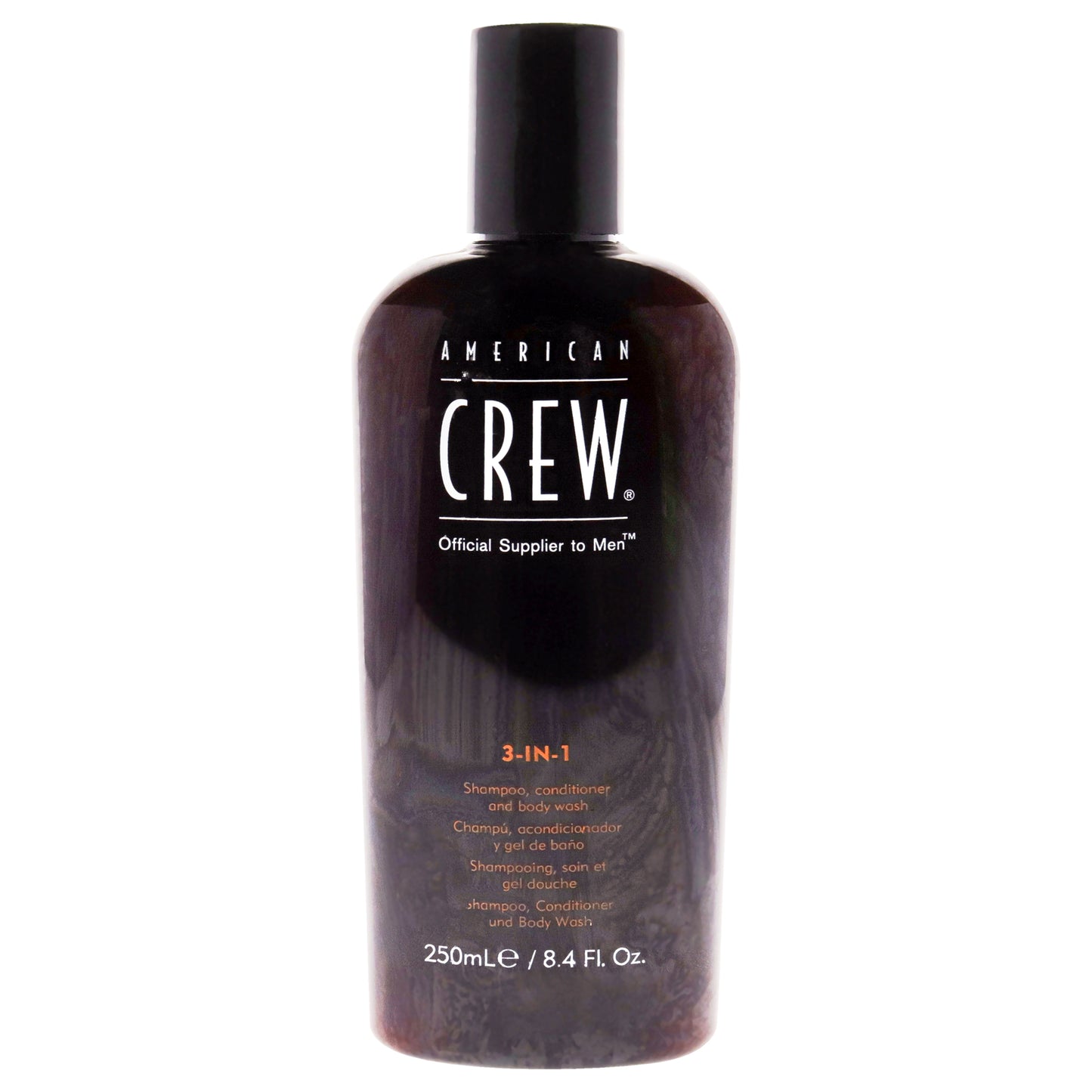 3-In-1 Shampoo, Conditioner and Body Wash by American Crew for Men - 8.4 oz Shampoo, Conditioner and Body Wash