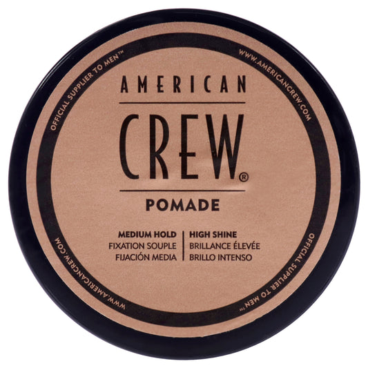 Pomade for Hold Shine by American Crew for Men - 1.7 oz Pomade