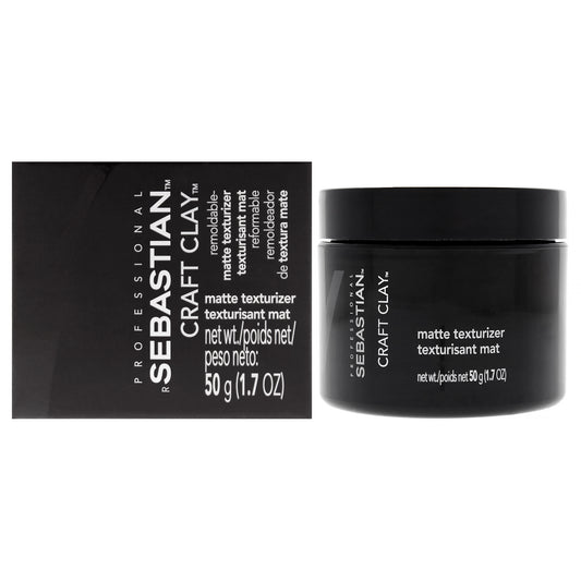Craft Clay Remoldable Matte Texturizer by Sebastian for Unisex - 1.7 oz Clay