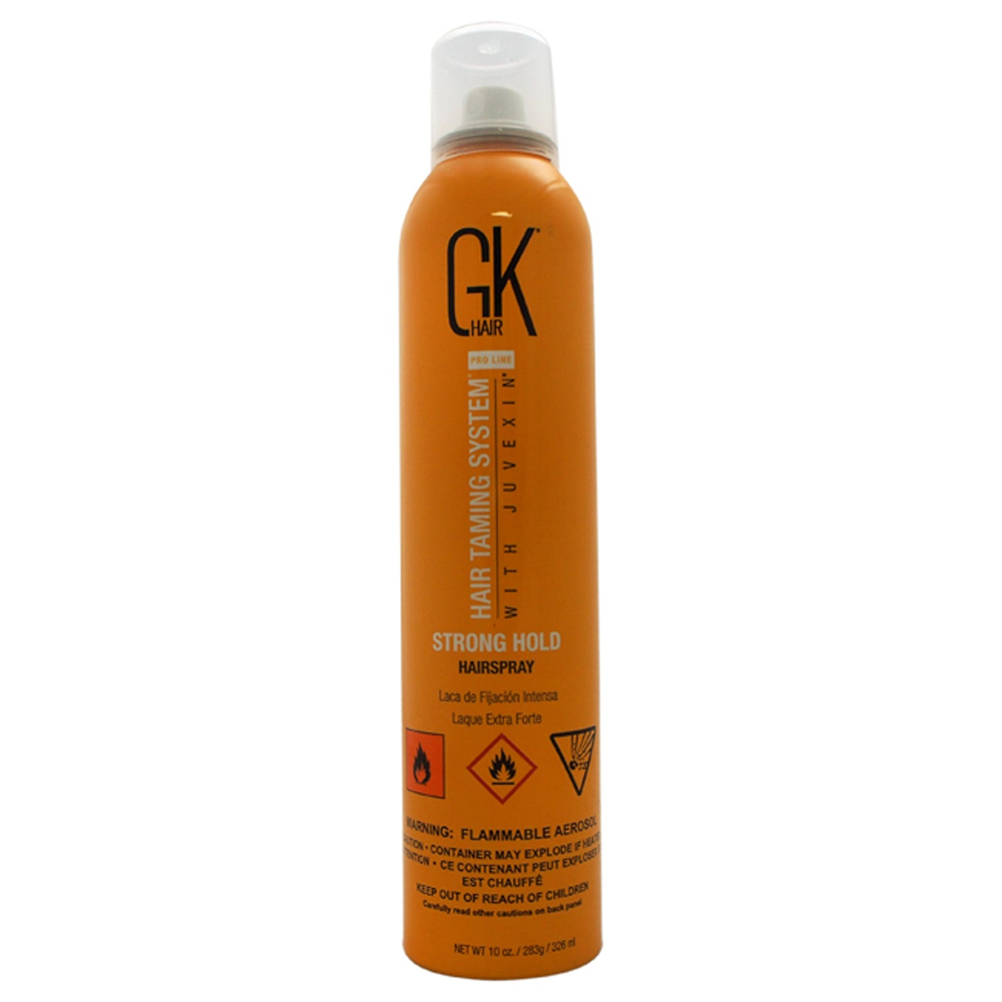 Hair Taming System Strong Hold Hairspray by Global Keratin for Unisex - 10 oz Hair Spray