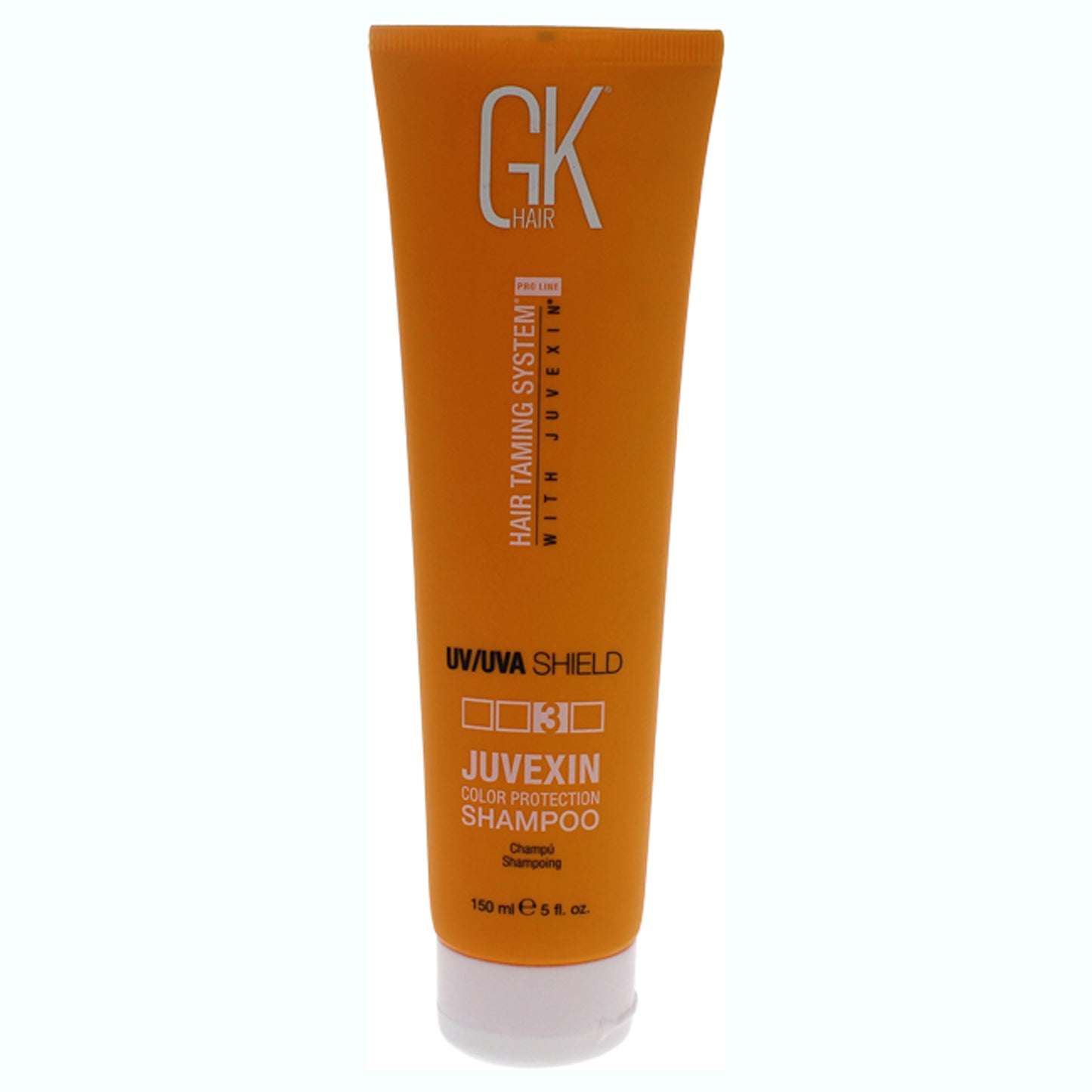 Hair Taming System UV-UVA Juvexin Color Protection Shampoo by Global Keratin for Unisex - 5 oz Shampoo