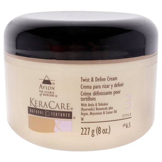 KeraCare Natural Textures Twist and Define Cream by Avlon for Unisex - 8 oz Cream