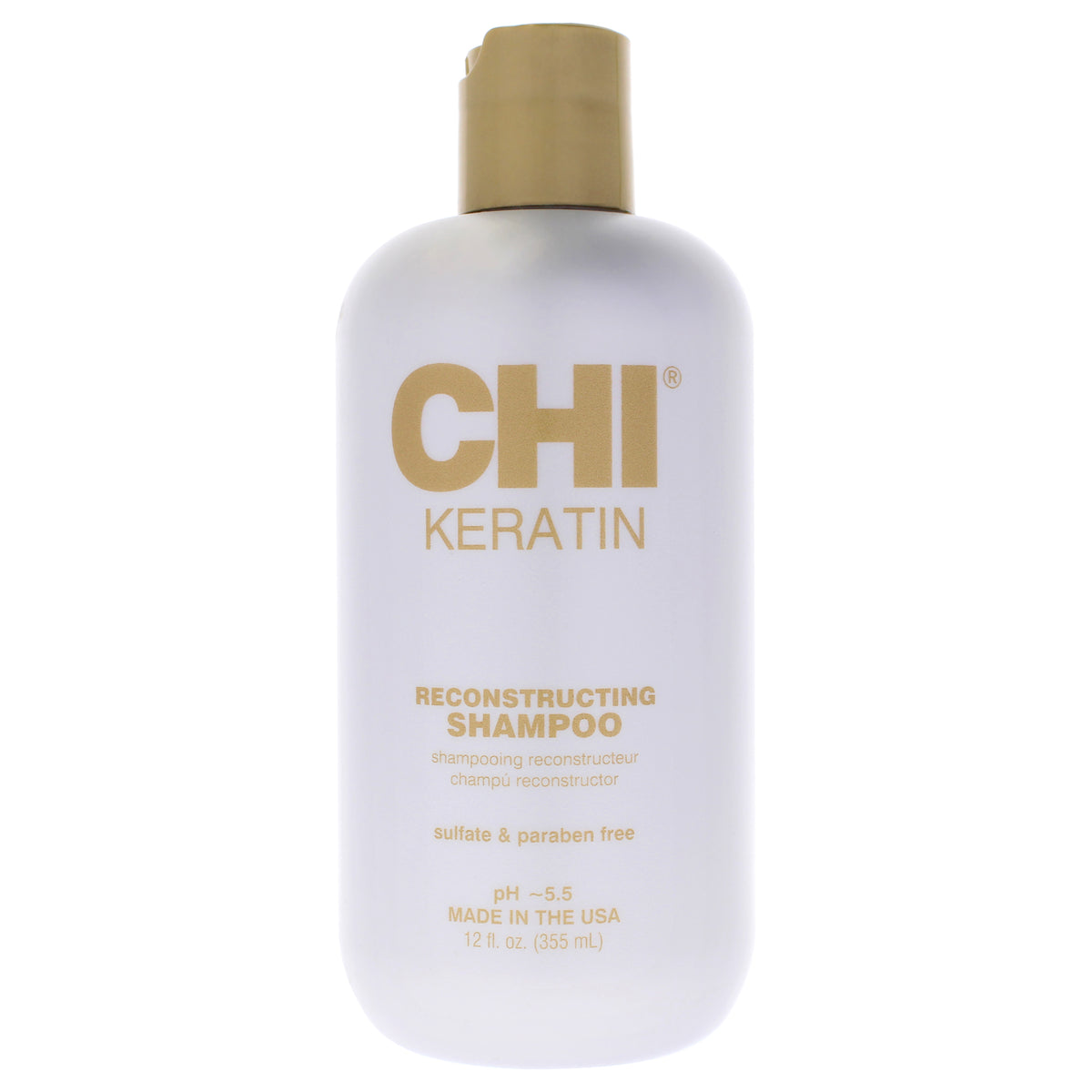 Keratin Reconstructing Shampoo by CHI for Unisex - 12 oz Shampoo