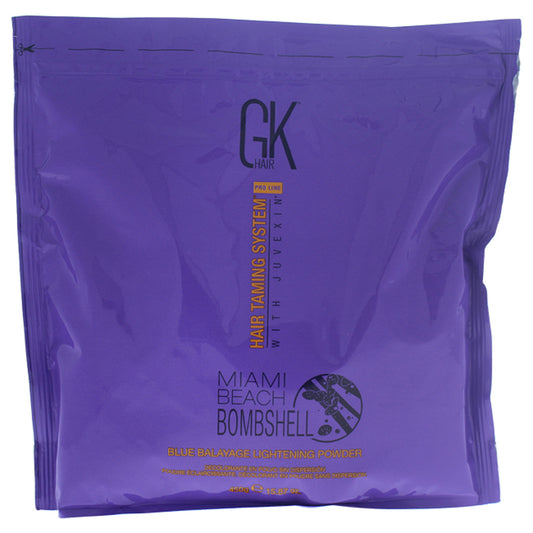 Miami Beach Bombshell Blue Balayage Lightening Powder by Global Keratin for Unisex - 15.87 oz Lightener