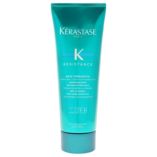 Resistance Bain Therapiste Shampoo by Kerastase for Unisex - 8.5 oz Shampoo