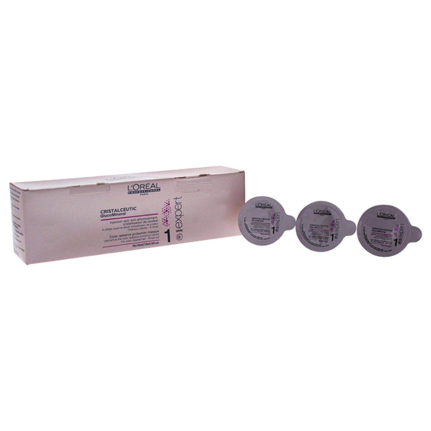 Serie Expert Cristalceutic GlucoMineral Masque by LOreal Paris for Unisex - 15 x 0.6 oz Mask