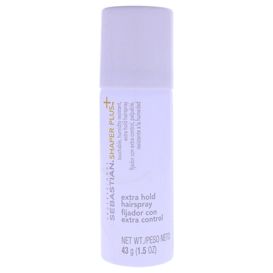 Shaper Plus Extra Hold Hairspray by Sebastian for Unisex - 1.5 oz Hair Spray