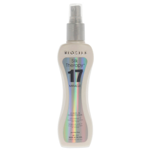 Silk Therapy 17 Miracle Leave in Conditioner by Biosilk for Unisex - 5.64 oz Conditioner