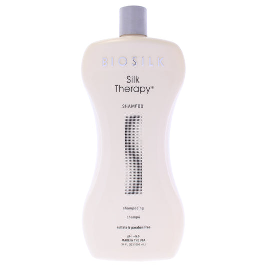 Silk Therapy Shampoo by Biosilk for Unisex - 34 oz Shampoo