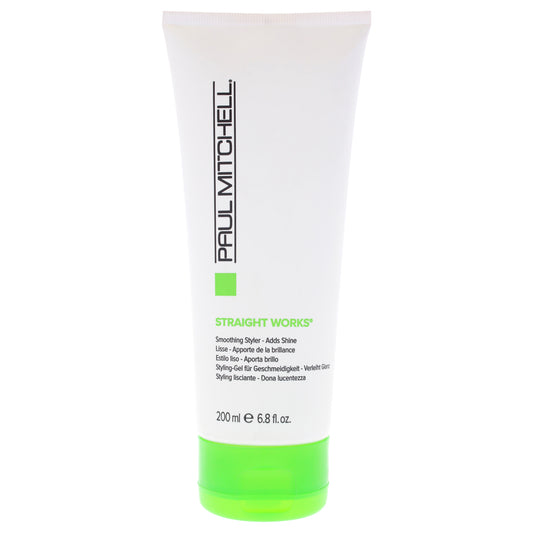 Straight Works by Paul Mitchell for Unisex - 6.8 oz Gel