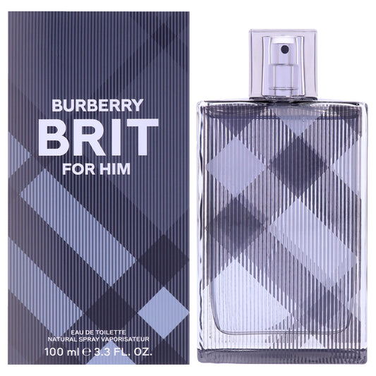 Burberry Brit by Burberry for Men - 3.3 oz EDT Spray