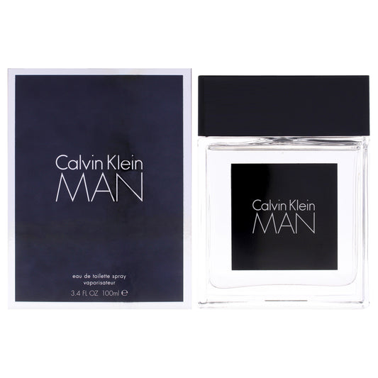 Calvin Klein Man by Calvin Klein for Men - 3.4 oz EDT Spray