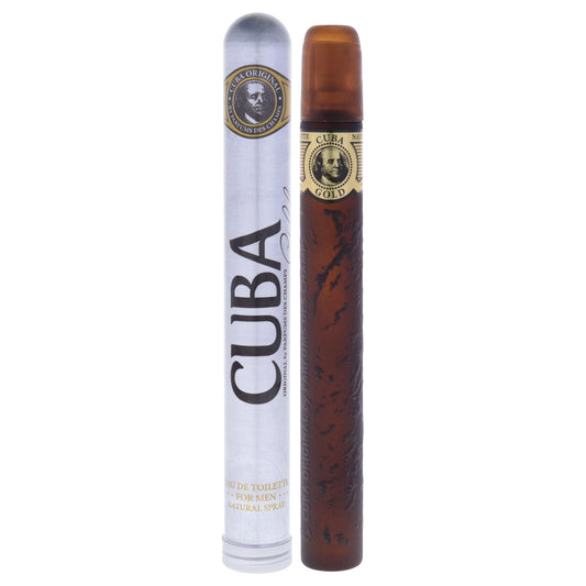 Cuba Gold by Cuba for Men - 1.17 oz EDT Spray