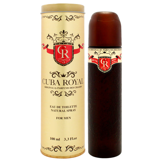 Cuba Royal by Cuba for Men - 3.3 oz EDT Spray