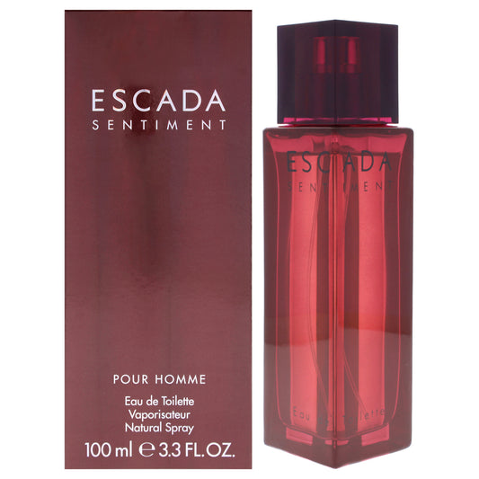 Escada Sentiment by Escada for Men - 3.3 oz EDT Spray