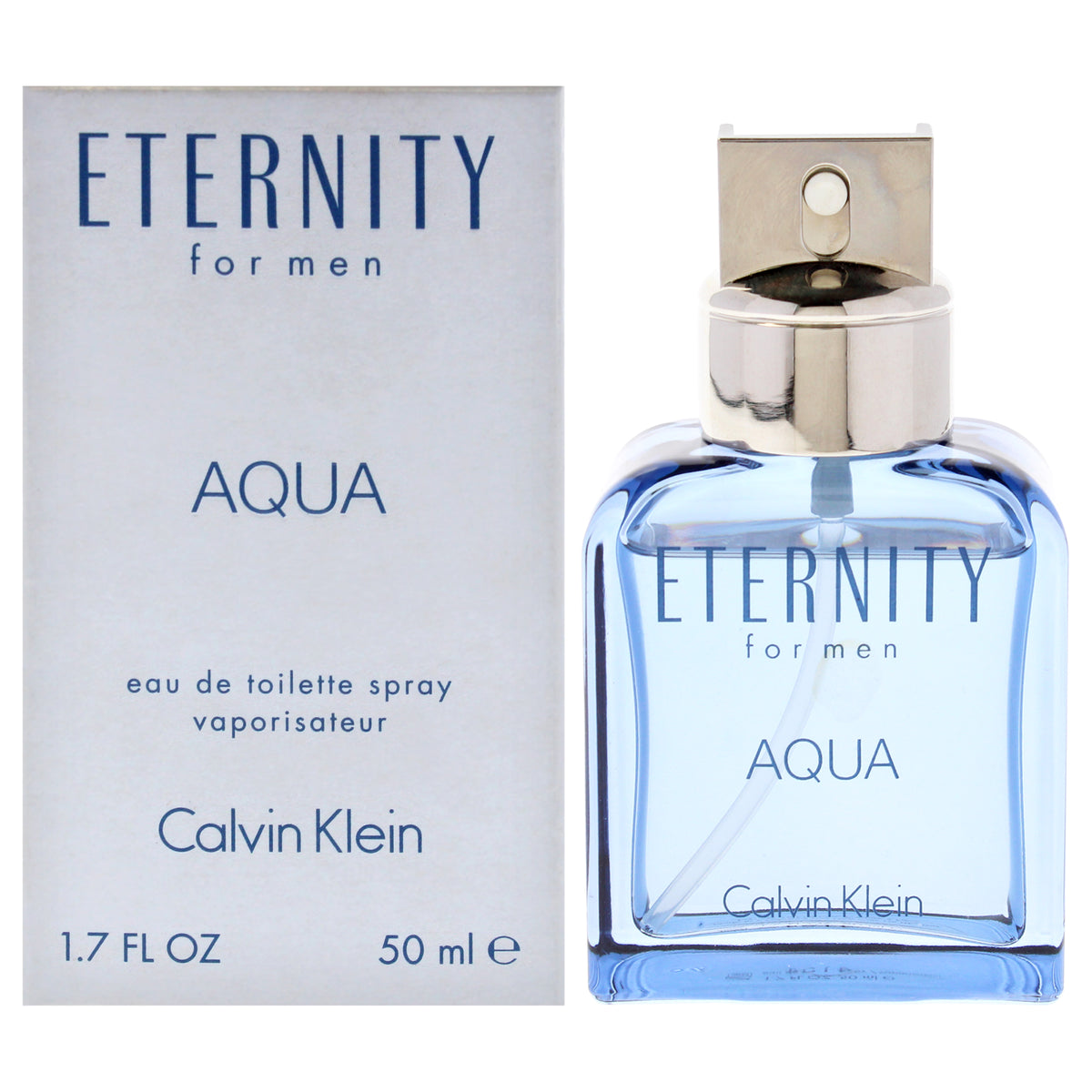 Eternity Aqua by Calvin Klein for Men - 1.6 oz EDT Spray