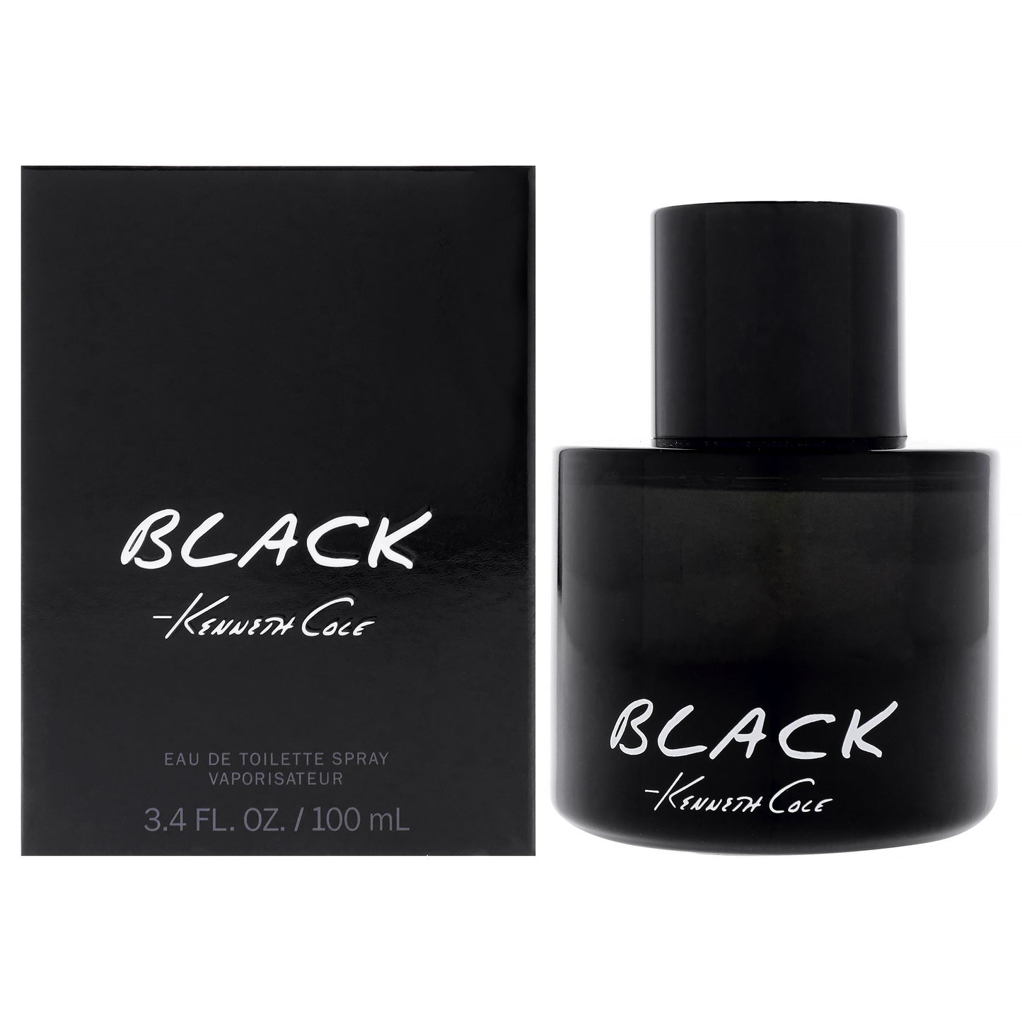 Kenneth Cole Black by Kenneth Cole for Men - 3.4 oz EDT Spray