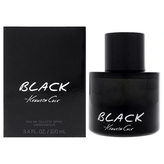 Kenneth Cole Black by Kenneth Cole for Men - 3.4 oz EDT Spray