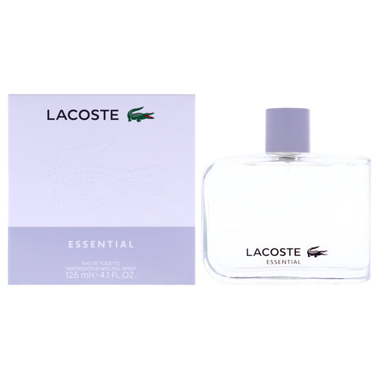 Lacoste Essential by Lacoste for Men - 4.1 oz EDT Spray