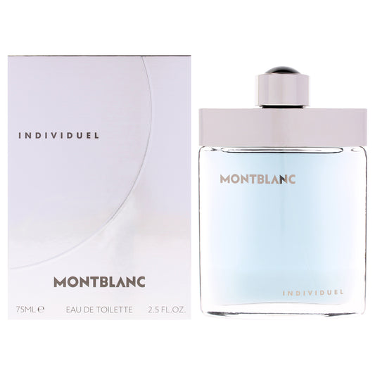 Mont Blanc Individuel by Mont Blanc for Men - 2.5 oz EDT Spray