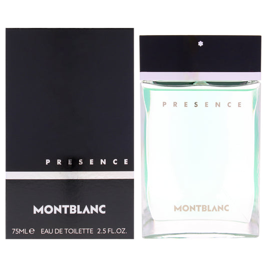 Mont Blanc Presence by Mont Blanc for Men - 2.5 oz EDT Spray