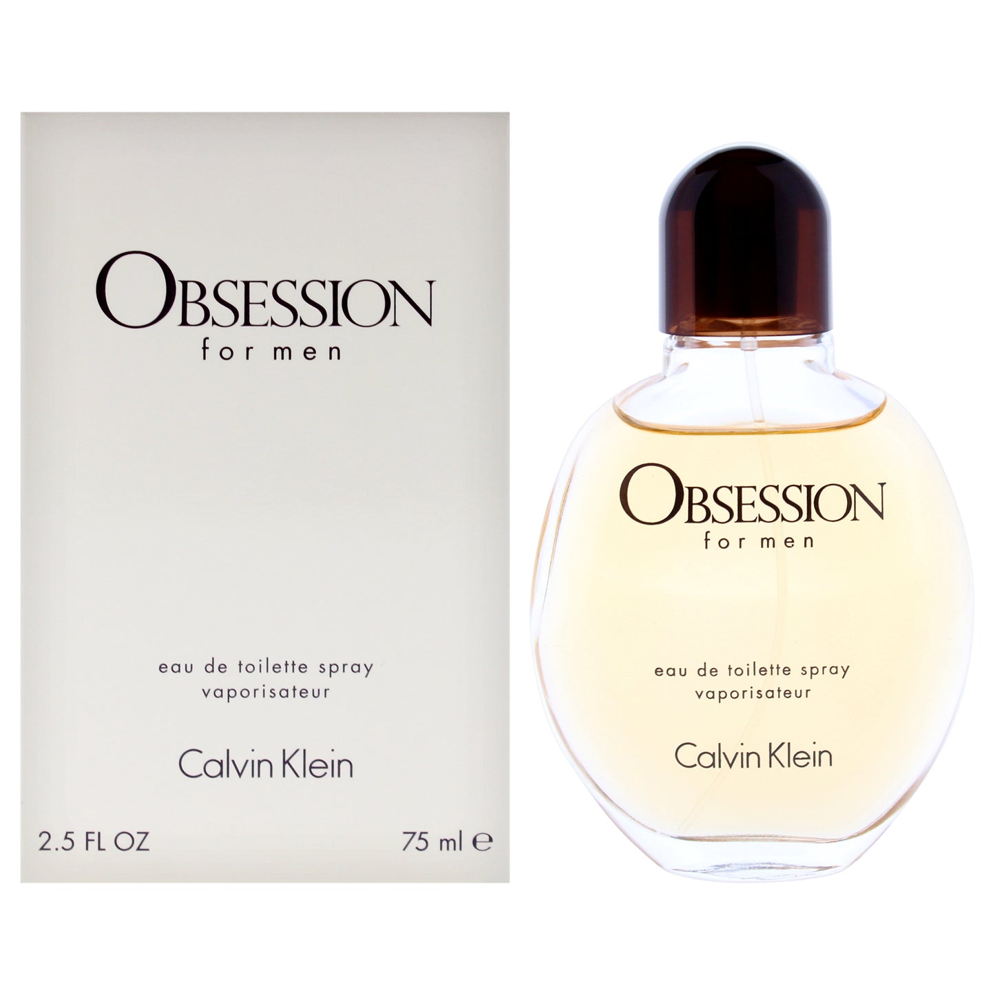 Obsession by Calvin Klein for Men - 2.5 oz EDT Spray