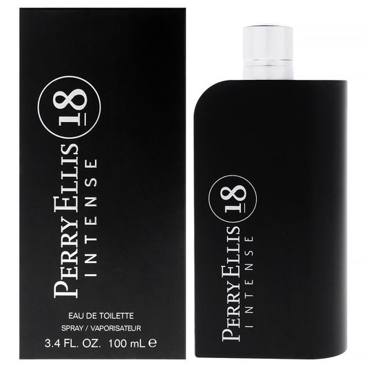 Perry Ellis 18 Intense by Perry Ellis for Men - 3.4 oz EDT Spray