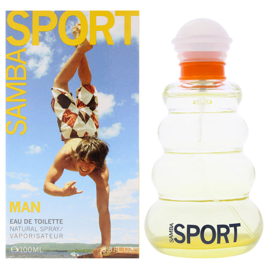 Samba Sport by Perfumers Workshop for Men - 3.3 oz EDT Spray