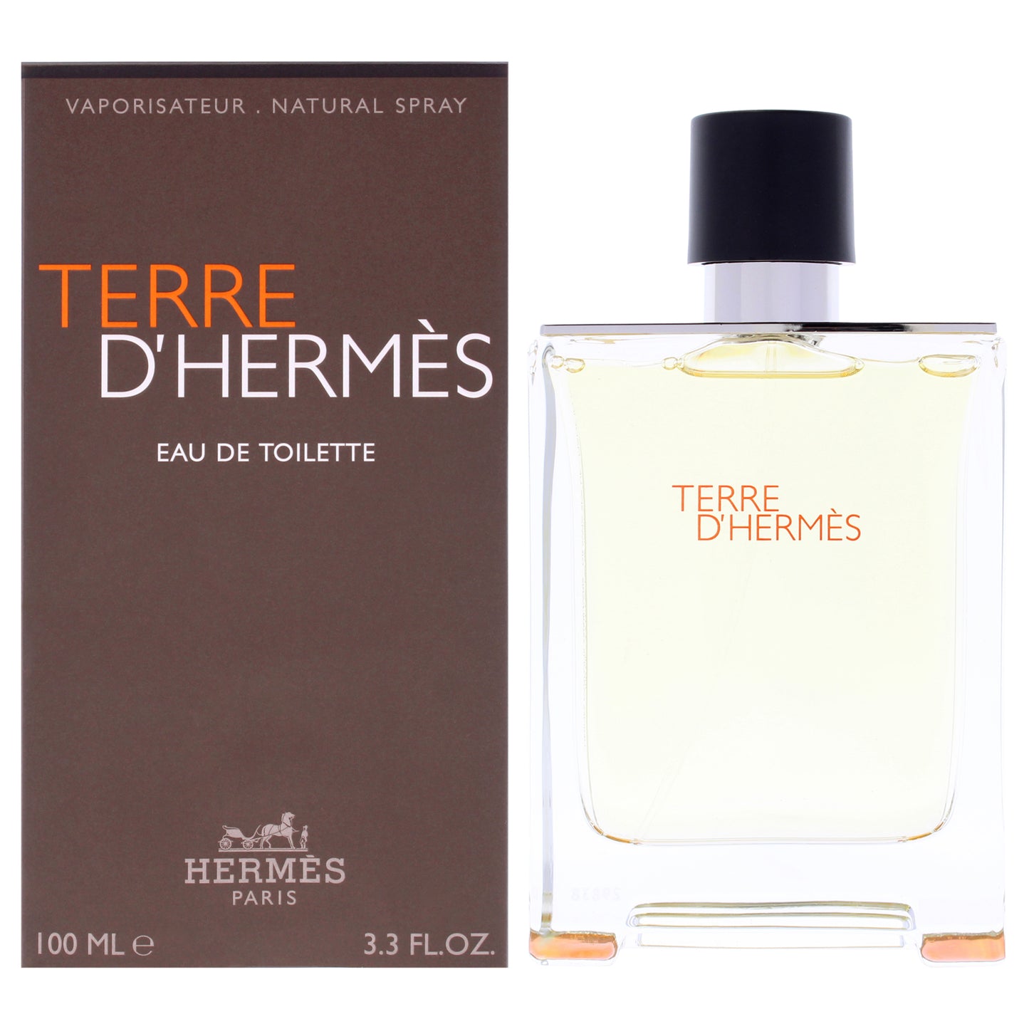 Terre DHermes by Hermes for Men - 3.3 oz EDT Spray