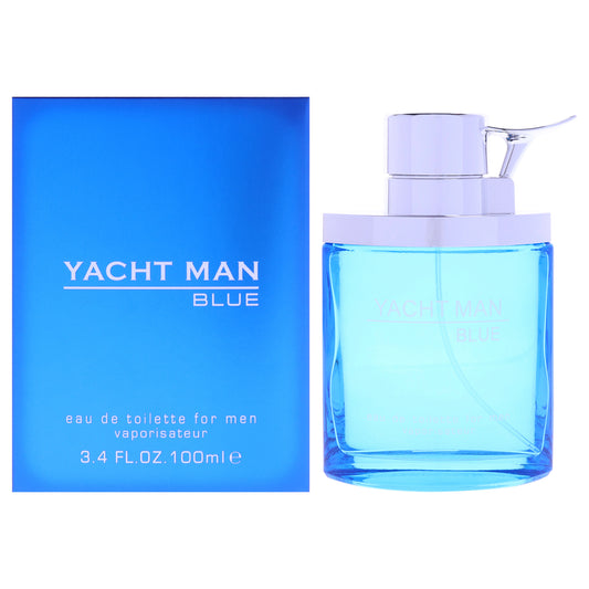 Yacht Man Blue by Myrurgia for Men - 3.4 oz EDT Spray