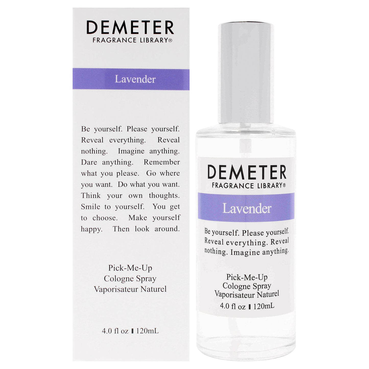 Lavender by Demeter for Unisex - 4 oz Cologne Spray